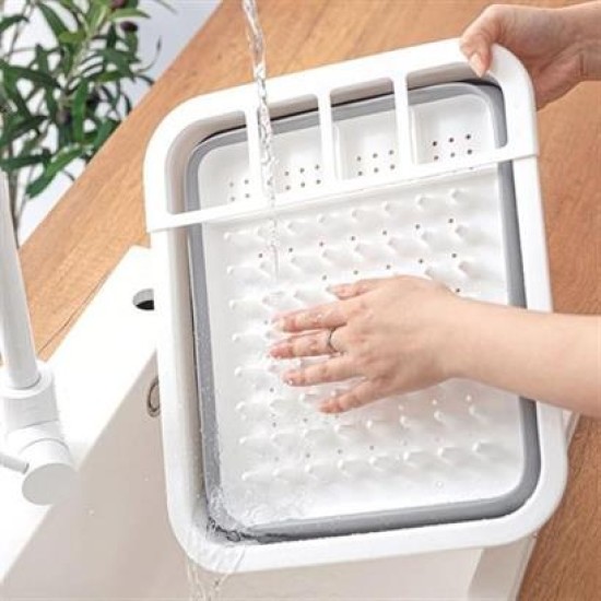 BUFFER® Lavabo Üstü Katlanır Bulaşık Kurutmalık Kaşık Bölmeli Kurutma Standı Aparatı Altlığı BUFFER® Lavabo Üstü Katlanır Bulaşık Kurutmalık Kaşık Bölmeli Kurutma Standı Aparatı Altlığı
