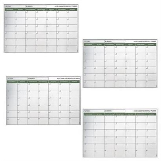 BUFFER® Manyetik Yapışkanlı Bir Aylık Program Planlayıcı Takvim 85x56 cm BUFFER® Manyetik Yapışkanlı Bir Aylık Program Planlayıcı Takvim 85x56 cm