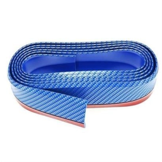 BUFFER® Mavi 2,5 Metre Araba Oto Ön Tampon Koruyucu Kauçuk Pratik Tampon Şerit Bant Döşeme Kiti BUFFER® Mavi 2,5 Metre Araba Oto Ön Tampon Koruyucu Kauçuk Pratik Tampon Şerit Bant Döşeme Kiti