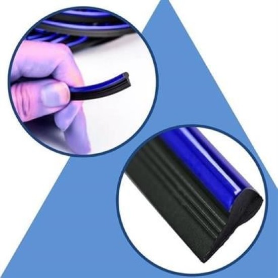 BUFFER® Mavi Araba Oto Trim Dekorasyon Şeridi Kauçuk Elastik Kolay Kurulum 5 metre Şerit Bant BUFFER® Mavi Araba Oto Trim Dekorasyon Şeridi Kauçuk Elastik Kolay Kurulum 5 metre Şerit Bant