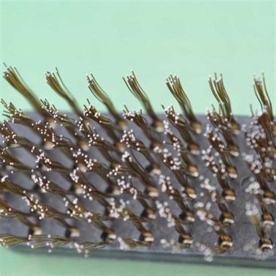 BUFFER® Metal Tel Fırça Plastik Saplı Pas Kir Sökme Temizleme Fırçası BUFFER® Metal Tel Fırça Plastik Saplı Pas Kir Sökme Temizleme Fırçası