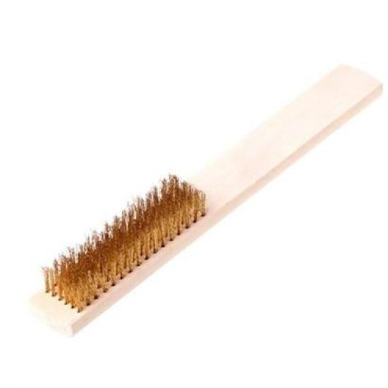 BUFFER® Metal Telli Fırça Ahşap Saplı Pas Kir Sökme Temizleme Fırçası BUFFER® Metal Telli Fırça Ahşap Saplı Pas Kir Sökme Temizleme Fırçası
