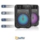 BUFFER® Mini Işıklı Hoparlör Bluetooth Wireless Hoparlör Yüksek Ses Hoparlö BUFFER® Mini Işıklı Hoparlör Bluetooth Wireless Hoparlör Yüksek Ses Hoparlö