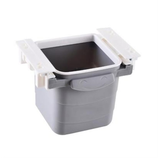 BUFFER® Mini Masa Çöp Kovası Plastik Tezgah Altı Geri Çekilebilir Yapışkanlı Görünmez Bölme Pratik BUFFER® Mini Masa Çöp Kovası Plastik Tezgah Altı Geri Çekilebilir Yapışkanlı Görünmez Bölme Pratik