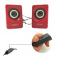 BUFFER® N62 1+1 Multimedia USB ve Jacklı Mini Hoparlör Yüksek Stereo Ses Sistemi BUFFER® N62 1+1 Multimedia USB ve Jacklı Mini Hoparlör Yüksek Stereo Ses Sistemi