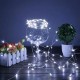 BUFFER® Pilli 5 metre Dekoratif Peri Led Beyaz Aydınlatma Süsleme Lambası BUFFER® Pilli 5 metre Dekoratif Peri Led Beyaz Aydınlatma Süsleme Lambası