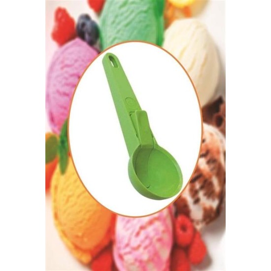 BUFFER® Pratik Mandallı Plastik Dondurma Servis Sunum Kepçesi Kaşığı BUFFER® Pratik Mandallı Plastik Dondurma Servis Sunum Kepçesi Kaşığı