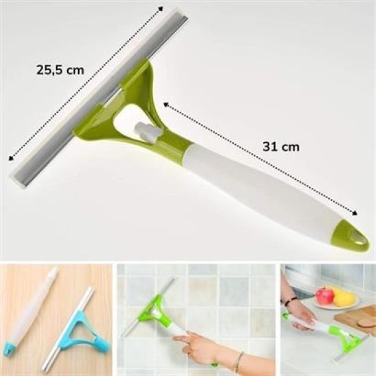 BUFFER® Pratik Spreyli Cam Sil Pencere Ayna Tezgah Duşakabin Temizleyici Püskürtmeli Silme Aparatı BUFFER® Pratik Spreyli Cam Sil Pencere Ayna Tezgah Duşakabin Temizleyici Püskürtmeli Silme Aparatı