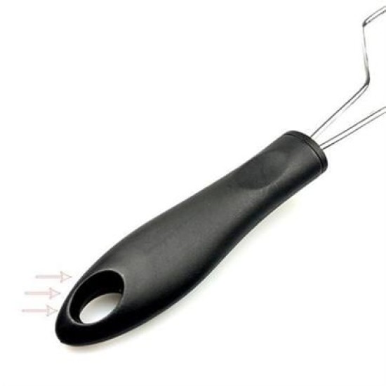 BUFFER® Renkli Plastik Saplı Paslanmaz Metal Patates Ezici Püre Yapıcı BUFFER® Renkli Plastik Saplı Paslanmaz Metal Patates Ezici Püre Yapıcı
