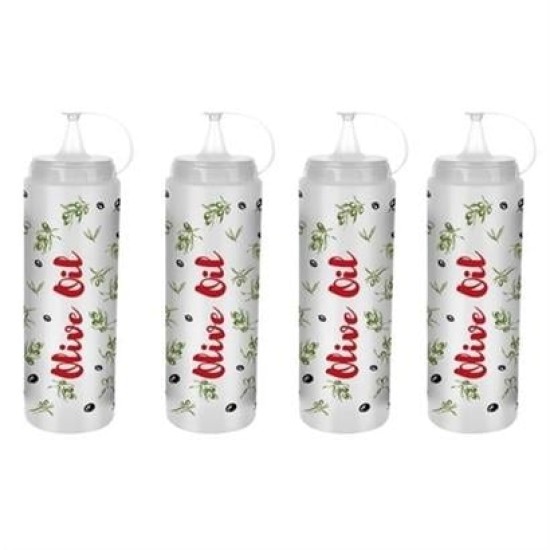 BUFFER® Şeffaf Kapaklı Sızdırmaz Yağlık Sosluk Şişesi Plastik Yağdanlık Master Chef AP-9471 BUFFER® Şeffaf Kapaklı Sızdırmaz Yağlık Sosluk Şişesi Plastik Yağdanlık Master Chef AP-9471