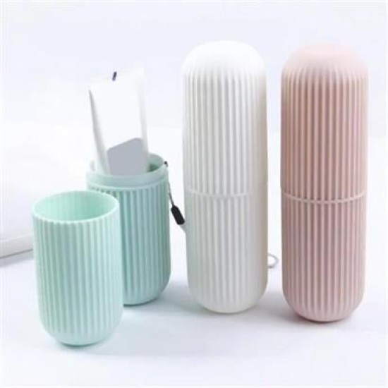 BUFFER® Seyahat Tipi Plastik Diş Fırçası Gözlük Kalem Fırça Erzak Saklama Kabı Düzenleme Kalemlik BUFFER® Seyahat Tipi Plastik Diş Fırçası Gözlük Kalem Fırça Erzak Saklama Kabı Düzenleme Kalemlik