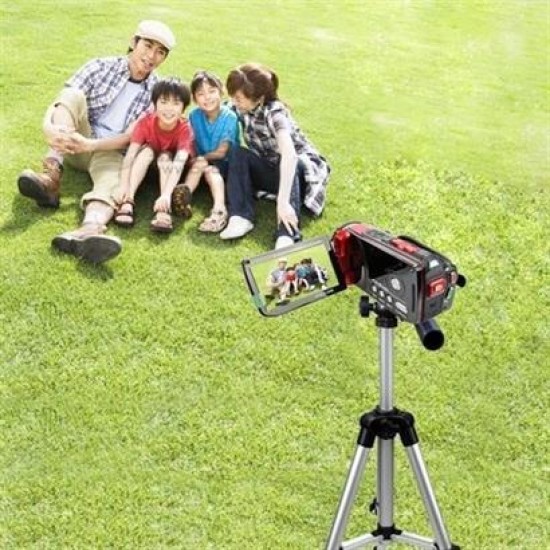 BUFFER® Taşıma Çantalı 130 cm Profesyonel Alüminyum Kamera Tripodu BUFFER® Taşıma Çantalı 130 cm Profesyonel Alüminyum Kamera Tripodu