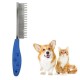 BUFFER® Tüy Açıcı Kedi Köpek Tarağı Tek Taraflı Metal Dişli Evcil Hayvan Bakım Fırçası BUFFER® Tüy Açıcı Kedi Köpek Tarağı Tek Taraflı Metal Dişli Evcil Hayvan Bakım Fırçası
