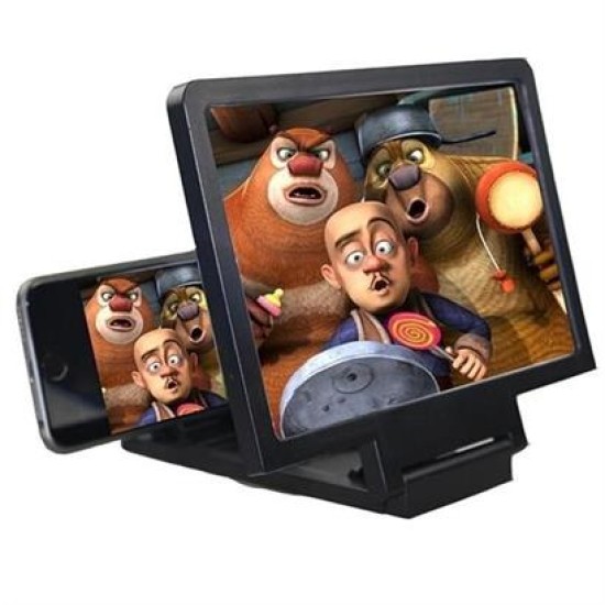 BUFFER® Universal Telefon Tablet Ekran Büyütücü Standlı Projektör Aleti BUFFER® Universal Telefon Tablet Ekran Büyütücü Standlı Projektör Aleti