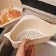 BUFFER® Vantuzlu Üçgen Sebze Meyve Lavabo Raf Evye Süzgeç Sünger Tutucu Düzenleyici Mutfak Organize BUFFER® Vantuzlu Üçgen Sebze Meyve Lavabo Raf Evye Süzgeç Sünger Tutucu Düzenleyici Mutfak Organize
