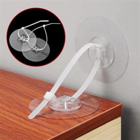 BUFFER® Yapışkanlı Eşya Sabitleyici Aparat Deprem Güvenliği Çocuk Koruma Sabitleme Aparatı 1 Çift BUFFER® Yapışkanlı Eşya Sabitleyici Aparat Deprem Güvenliği Çocuk Koruma Sabitleme Aparatı 1 Çift
