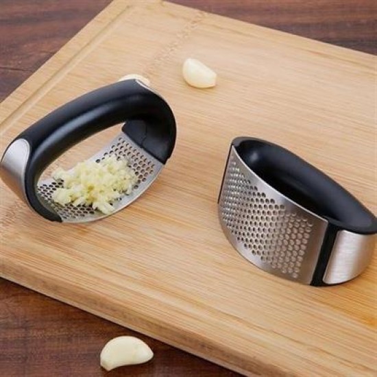 BUFFER® Yeni Sarımsak Ezici Paslanmaz Çelik Garlic Press BUFFER® Yeni Sarımsak Ezici Paslanmaz Çelik Garlic Press