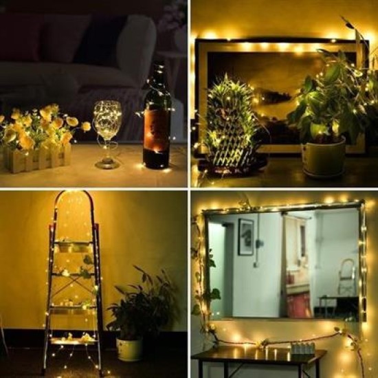 BUFFER® Yılbaşı ve Özel Konsept Dekorasyon 5 Mt USB Bağlantılı Led Işık BUFFER® Yılbaşı ve Özel Konsept Dekorasyon 5 Mt USB Bağlantılı Led Işık