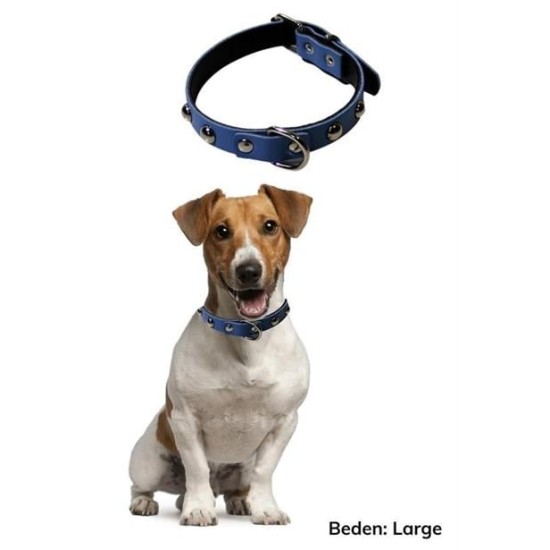 BUFFER® Yumuşak Dokulu Deri Köpek Gezdirme Boyun Tasması (Large) BUFFER® Yumuşak Dokulu Deri Köpek Gezdirme Boyun Tasması (Large)