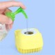BUFFER® Yumuşak Silikon Malzemeli Esnek Jel Hazneli Masaj Fonksiyonlu Etkili Banyo Duş Kese Lifi BUFFER® Yumuşak Silikon Malzemeli Esnek Jel Hazneli Masaj Fonksiyonlu Etkili Banyo Duş Kese Lifi