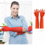 Uzun Konç Bulaşık Eldiveni L Beden - Görsel 4