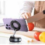 Vakumlu Manyetik Araç İçi Telefon Tutucu - Görsel 3