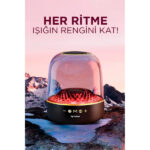 D33 Siyah Taşınabilir Kablosuz Bluetooth Hoparlör - Görsel 4