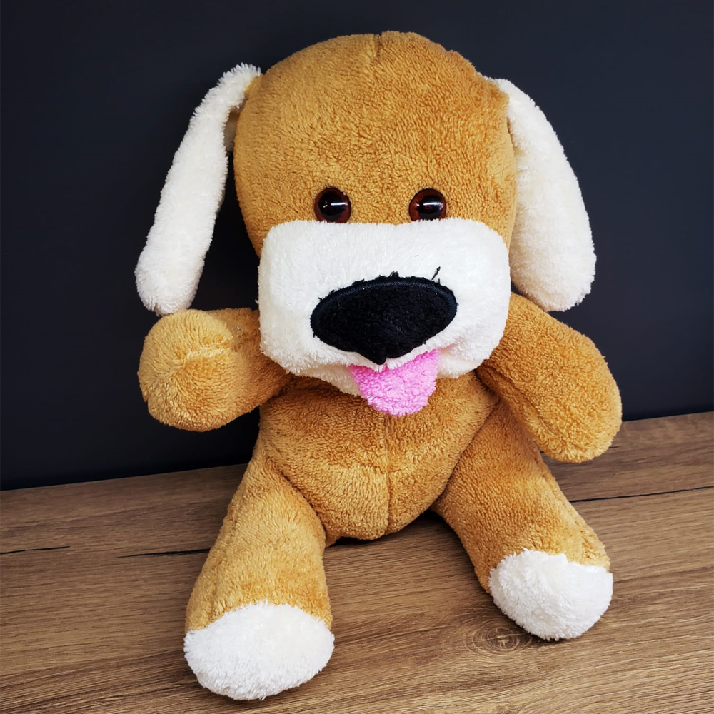 24242450359-1.jpg Sevimli Peluş Oyuncak Köpek - Görsel 1