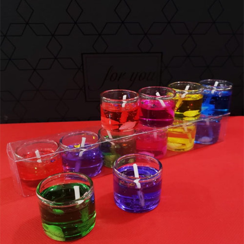 562741431937-1-800x800-1.jpg 6'lı Jel Renkli Mum - Görsel 1