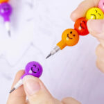 Emojili Yumurtlayan Kalem Seti 4'lü - Görsel 3