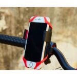 Lastik Destekli Standlı Bisiklet Telefon Tutucu - Görsel 4