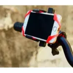 Lastik Destekli Standlı Bisiklet Telefon Tutucu - Görsel 3