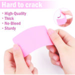 Boş Kelime Kartları 5x8 cm - 50 Adet Oval Kenarlı | Tabu & Not Kartları - Beyaz - Görsel 2