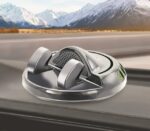 360° Dönebilen Yapışkanlı Numaratörlü Araç Telefon Tutucu - Görsel 3