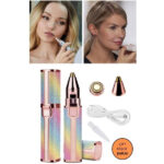 Simli 2'si 1 Arada Yüz Kaş Bıyık Epilatör - Görsel 5