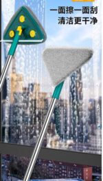 2 Bezli Üçgen Çek Çekli Mop Islak Mendil Uyumlu - Görsel 2